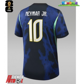 Brasil Neymar Jr #10 Segunda Equipación Mundial 2026 Manga Corta